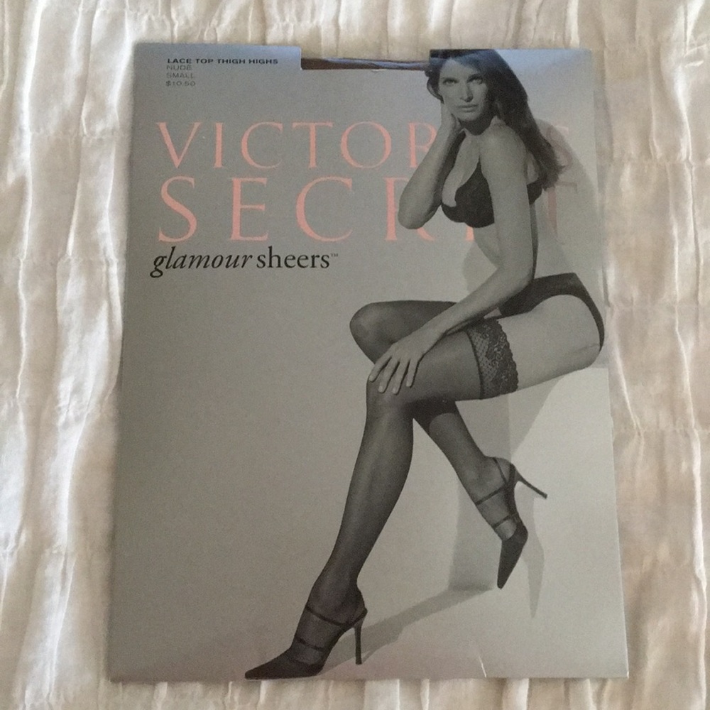 Victoria’s Secret Lace Thigh Highs